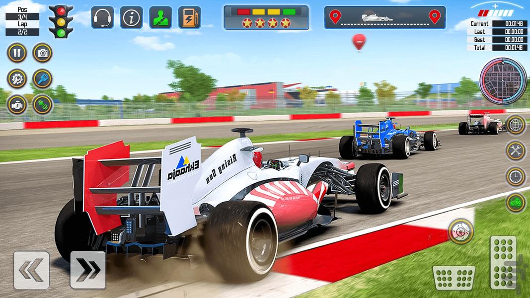 بازی ماشین فرمول یک - عکس بازی موبایلی اندروید