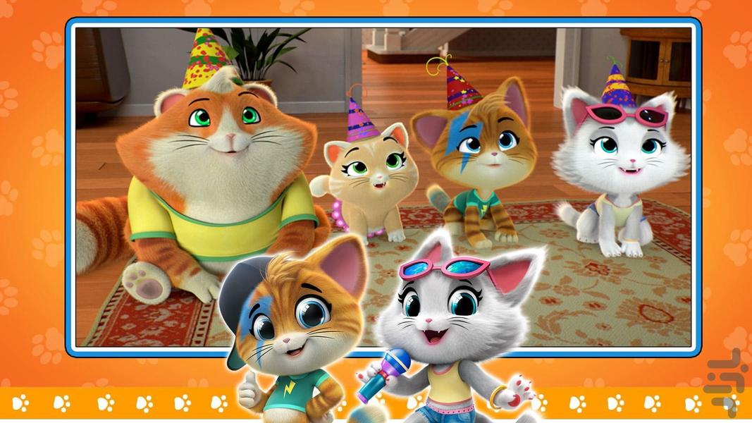 کارتون ۴۴ گربه - عکس بازی موبایلی اندروید