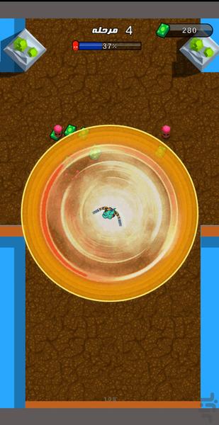 دختر تیرانداز - Gameplay image of android game