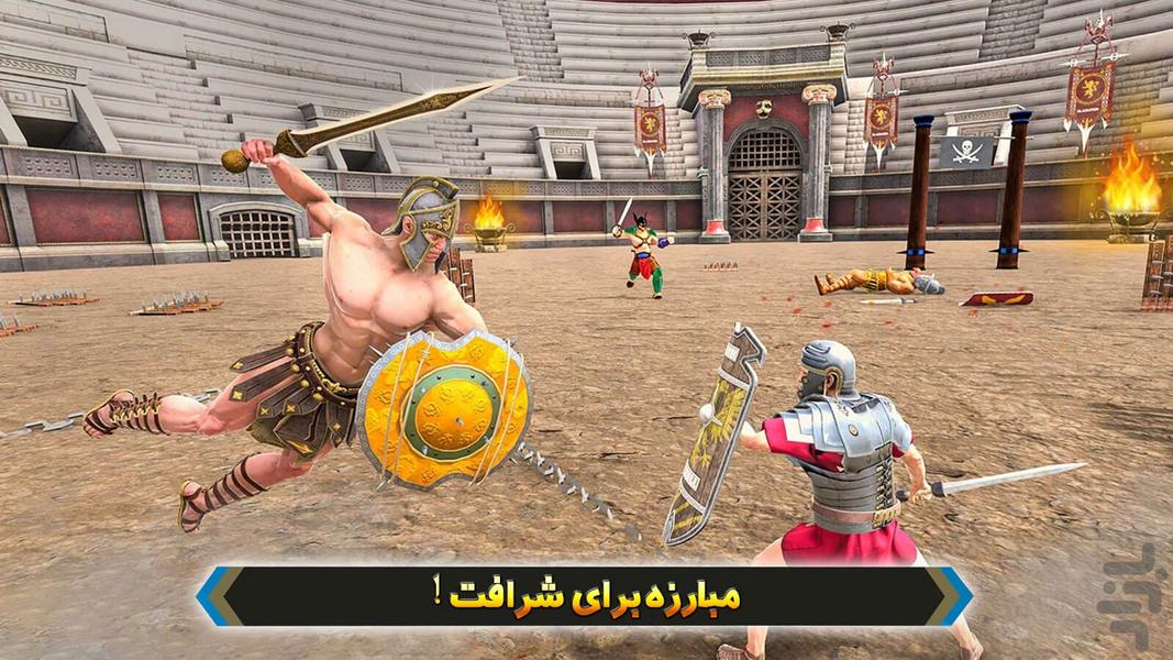 شمشیر بازی - عکس بازی موبایلی اندروید