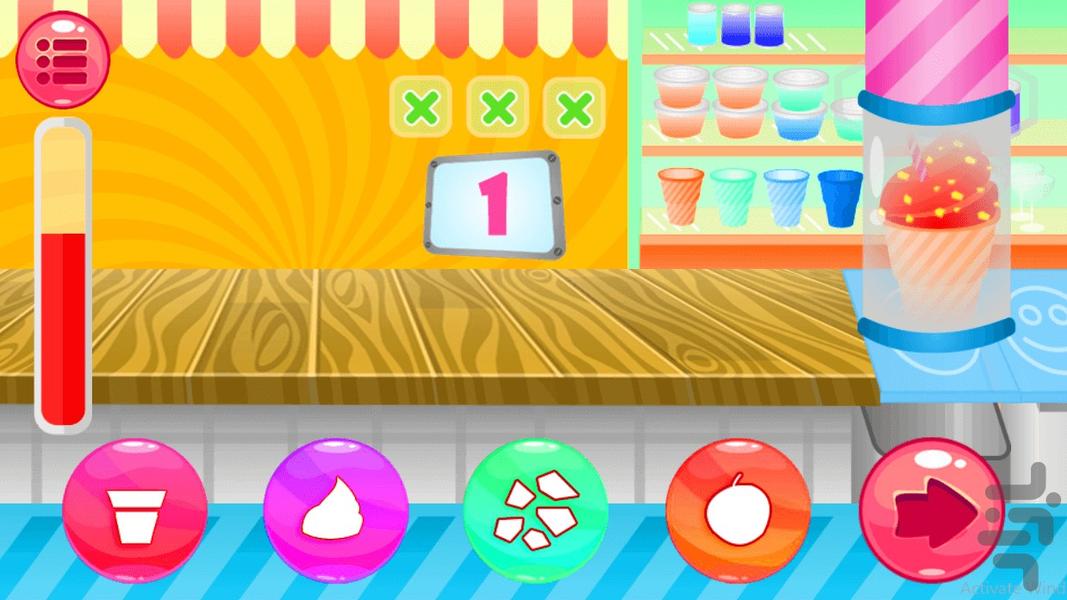 بستنی سازی - عکس بازی موبایلی اندروید