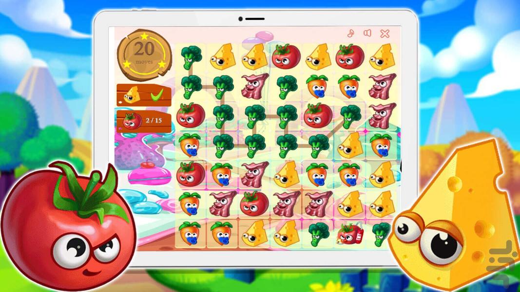 بازی جورچین - عکس بازی موبایلی اندروید