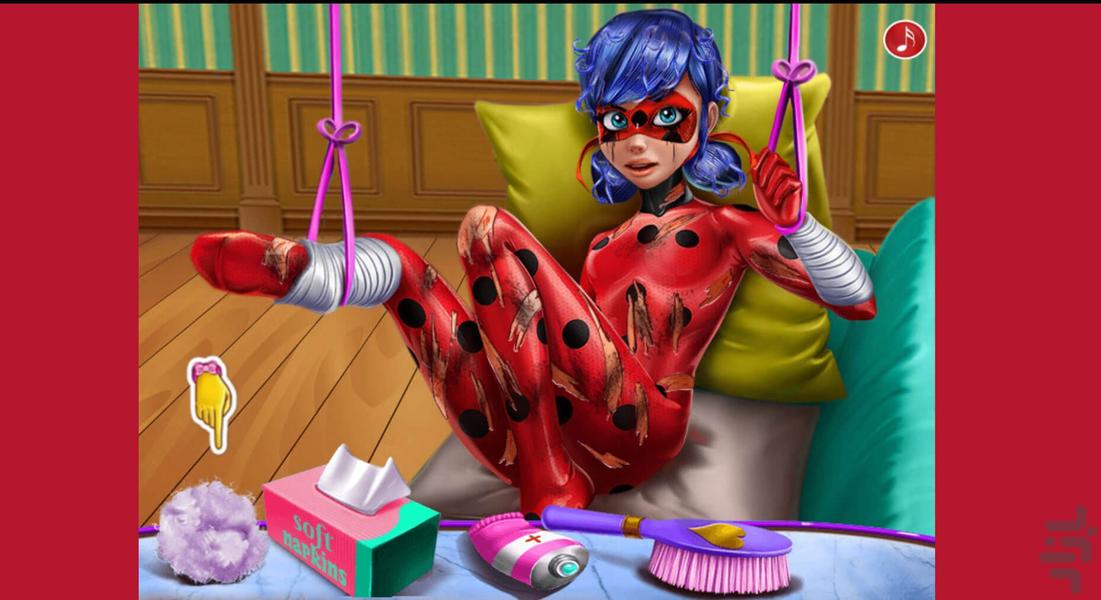 بازی اورژانس دختر کفشدوزکی - عکس بازی موبایلی اندروید