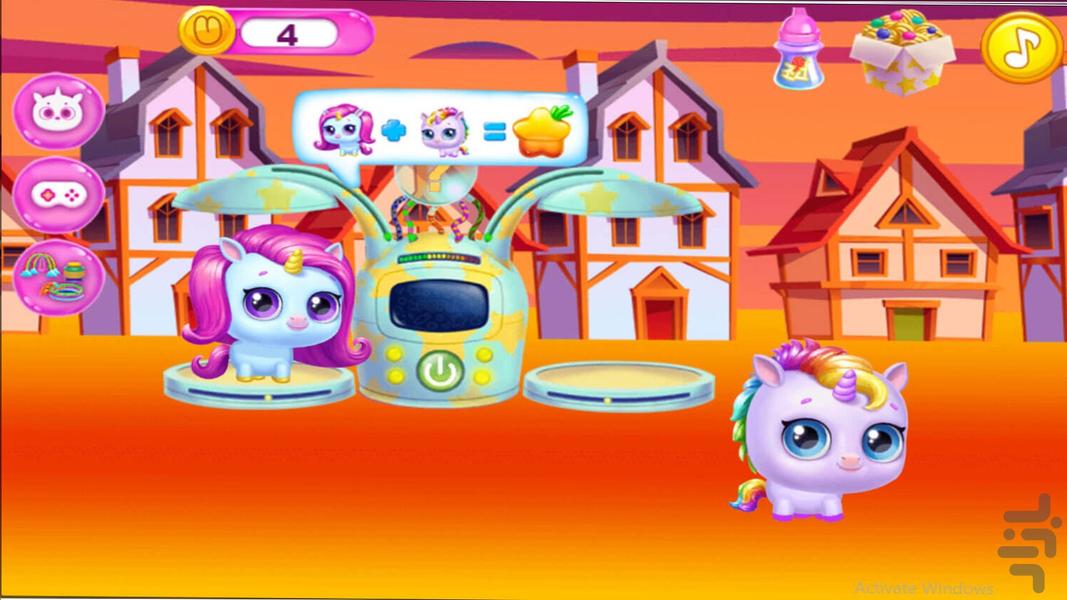 بازی دخترانه پونی کوچولو - عکس بازی موبایلی اندروید