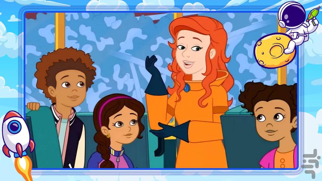 کارتون سفرهای علمی - عکس بازی موبایلی اندروید