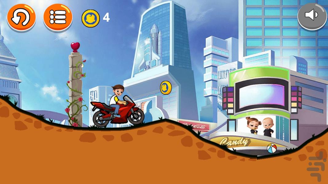 بازی جدید موتور بچه رئیس - عکس بازی موبایلی اندروید