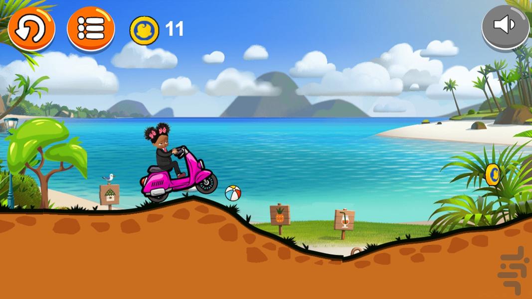 بازی جدید موتور بچه رئیس - عکس بازی موبایلی اندروید