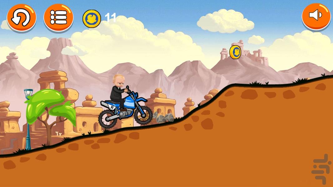 بازی جدید موتور بچه رئیس - عکس بازی موبایلی اندروید