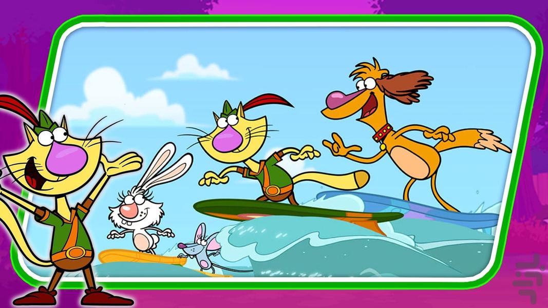 Nature Cat - Gameplay image of android game