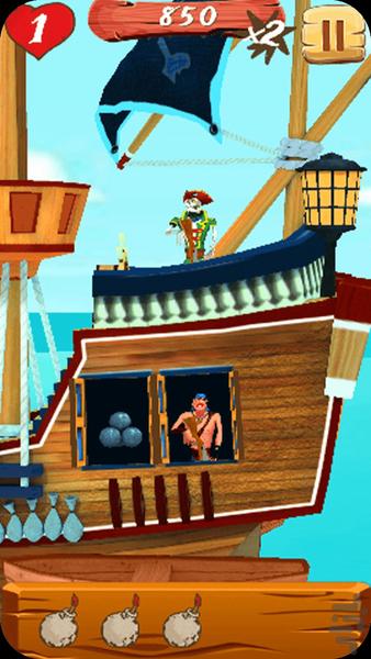 Pirates game - Gameplay image of android game