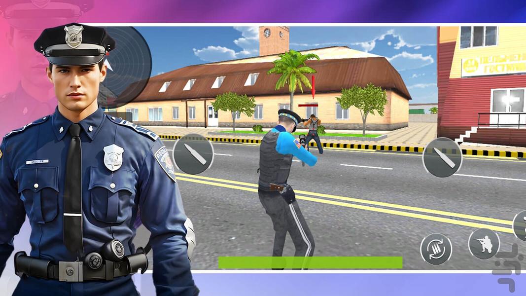 بازی ماشین پلیس - عکس بازی موبایلی اندروید