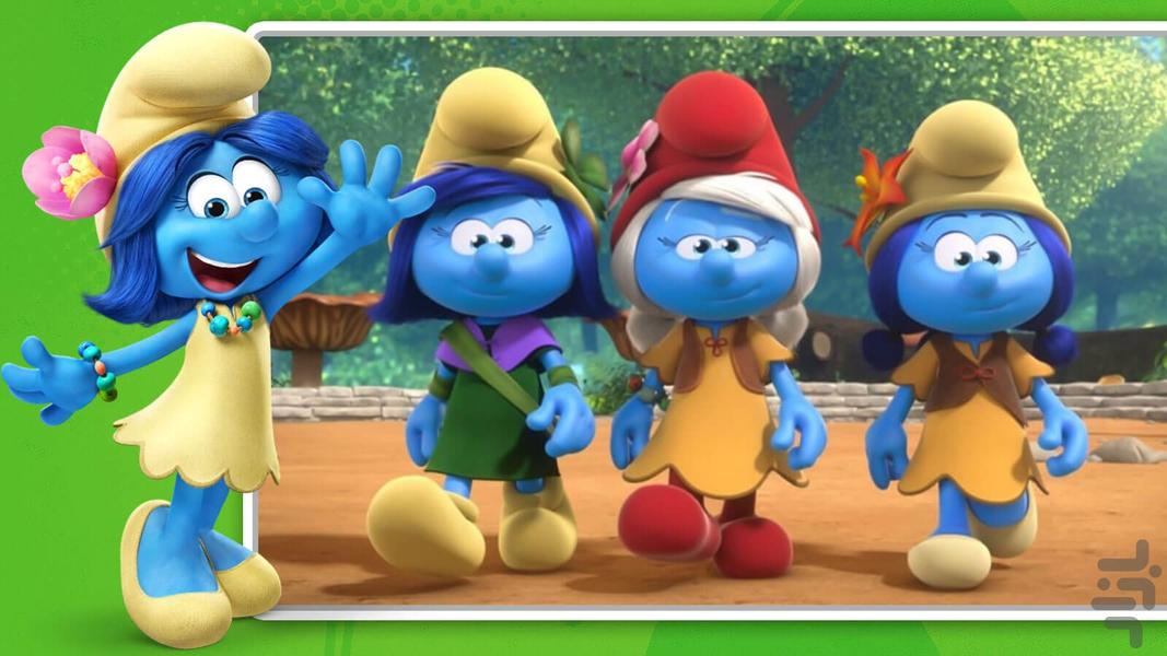 کارتون اسمورف - عکس بازی موبایلی اندروید