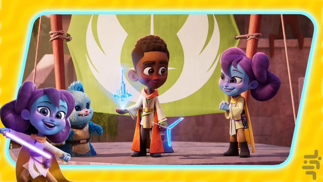 کارتون جنگ ستارگان - عکس بازی موبایلی اندروید