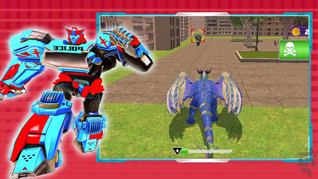 بازی ربات - عکس بازی موبایلی اندروید