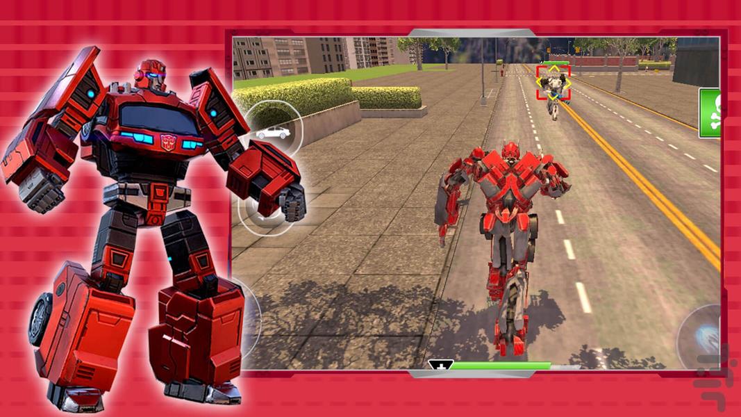Transformers game - Gameplay image of android game