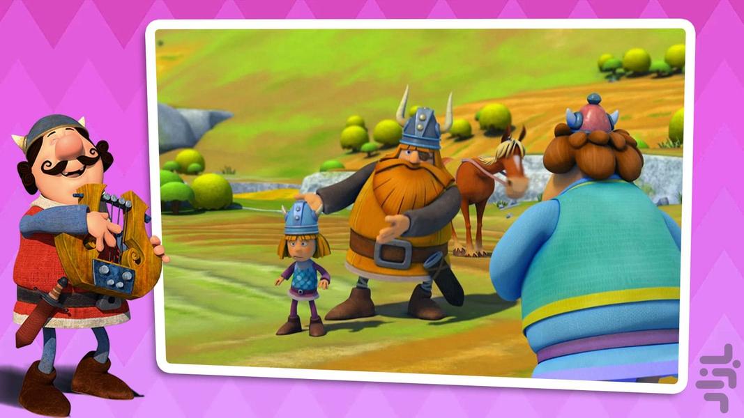 کارتون ویکی و مردان پر زور - عکس بازی موبایلی اندروید