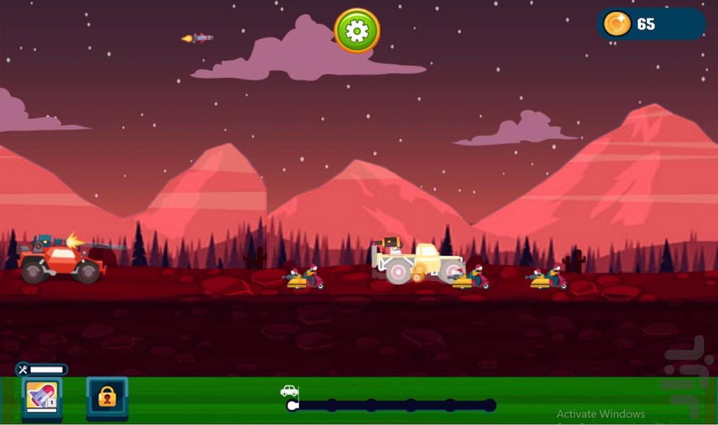 بازی ماشین جنگی - Gameplay image of android game