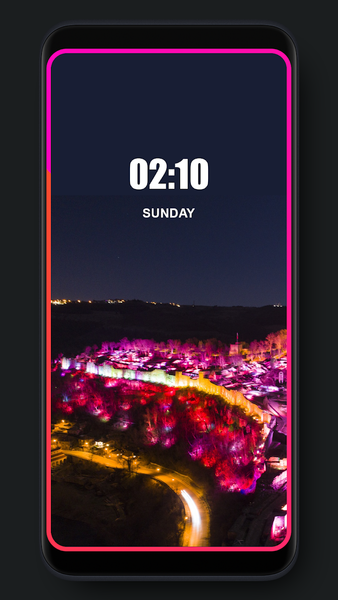 Edge Lighting And Edge Screen - عکس برنامه موبایلی اندروید