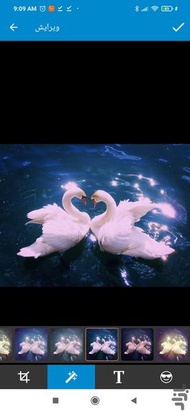 ساخت آلبوم عکس موزیکال - Image screenshot of android app