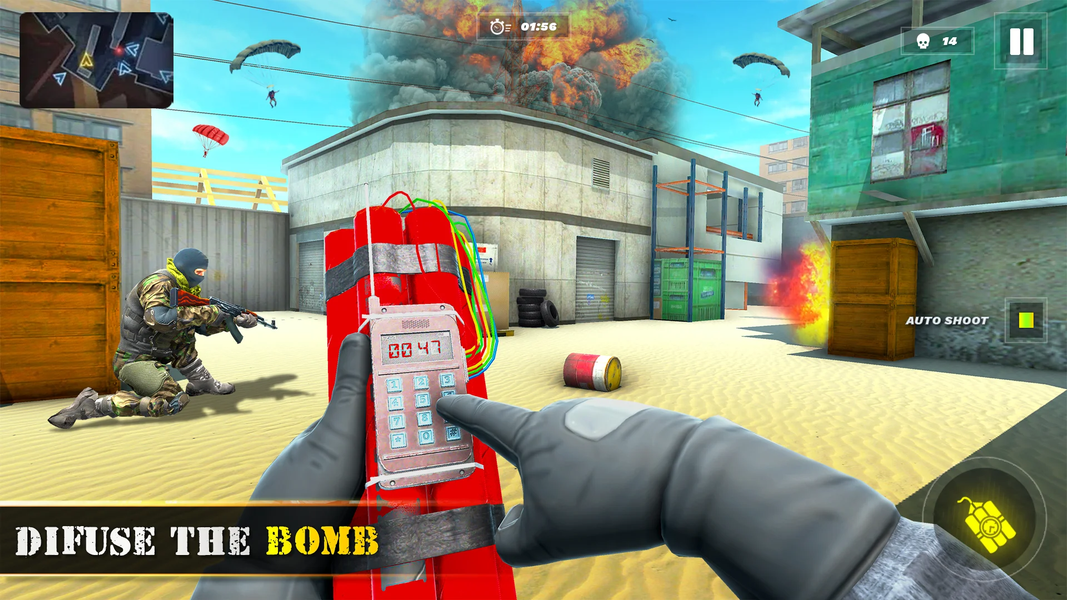 Counter Terrorist CS Strike - Gameplay image of android game