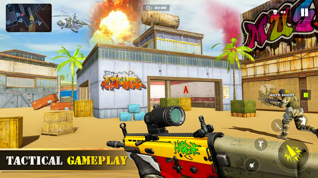 Counter Terrorist CS Strike - Gameplay image of android game