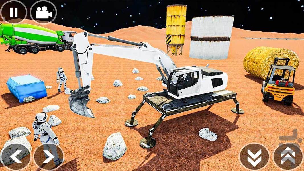 ساخت و ساز در مریخ | ساختمان سازی - عکس بازی موبایلی اندروید