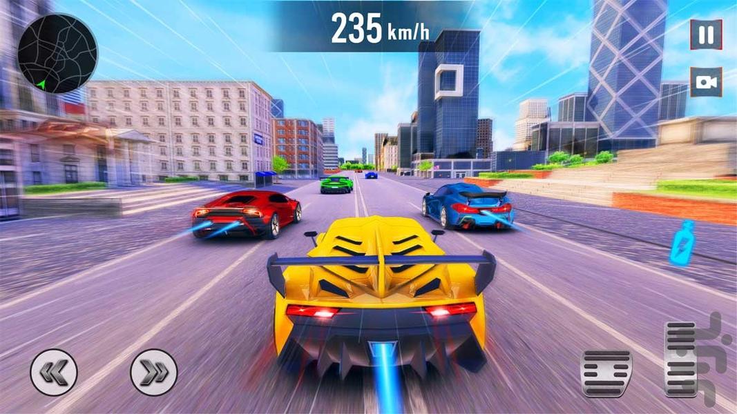 ماشین سریع مسابقه | ماشین بازی - Gameplay image of android game