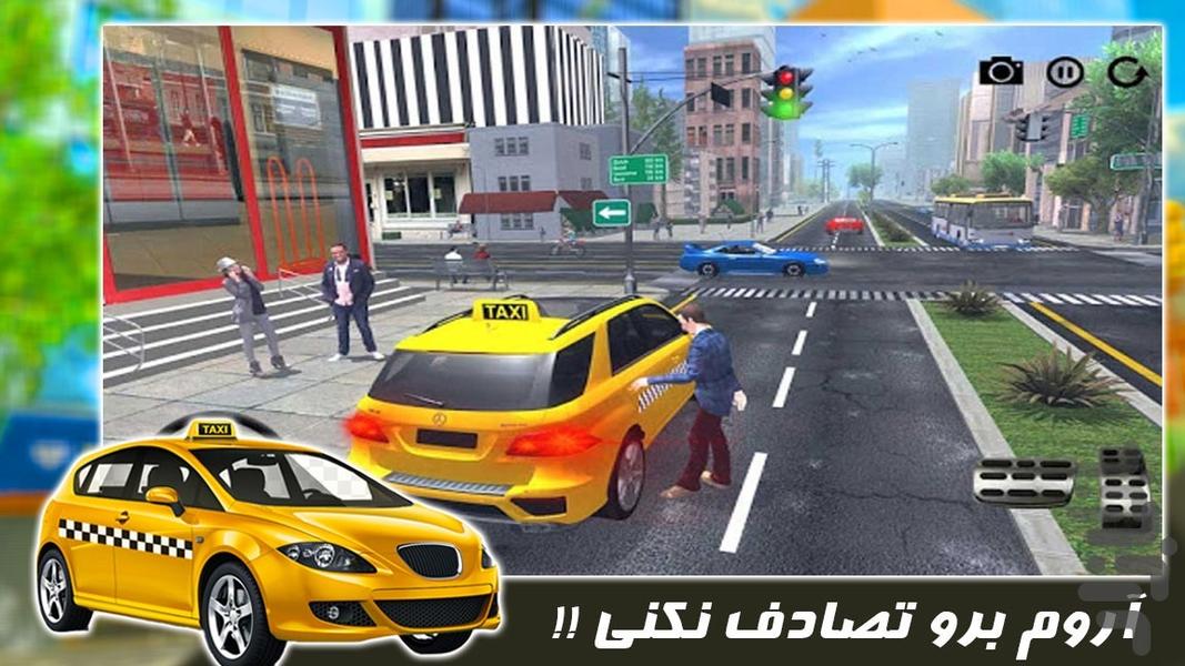راننده تاکسی | ماشین بازی - عکس بازی موبایلی اندروید