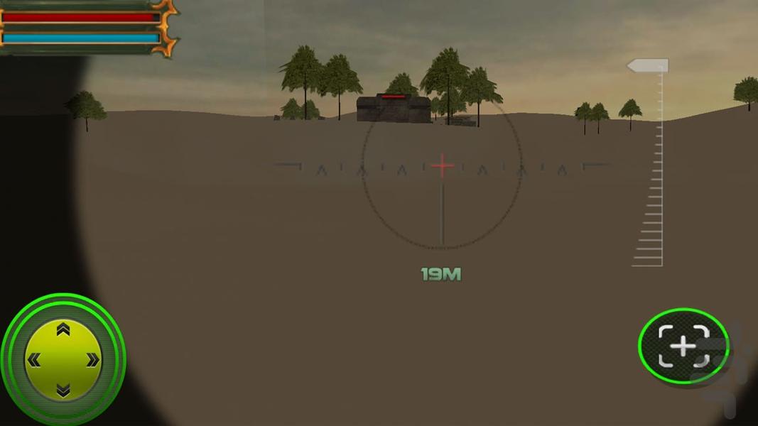 بازی تانک جنگی - Gameplay image of android game