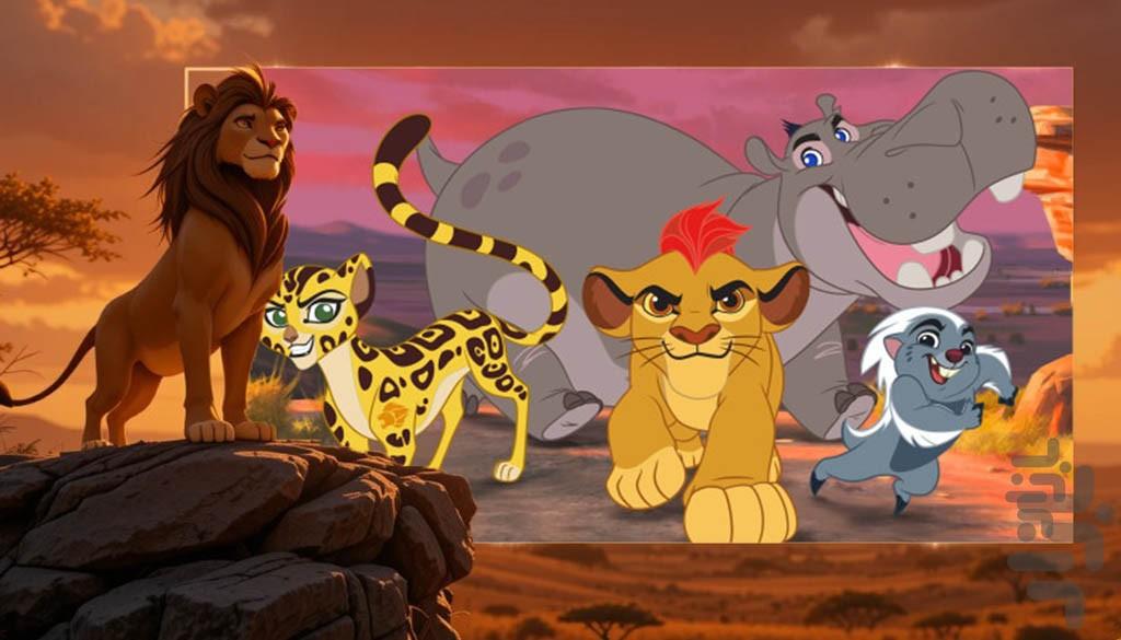 کارتون شیرشاه - عکس برنامه موبایلی اندروید