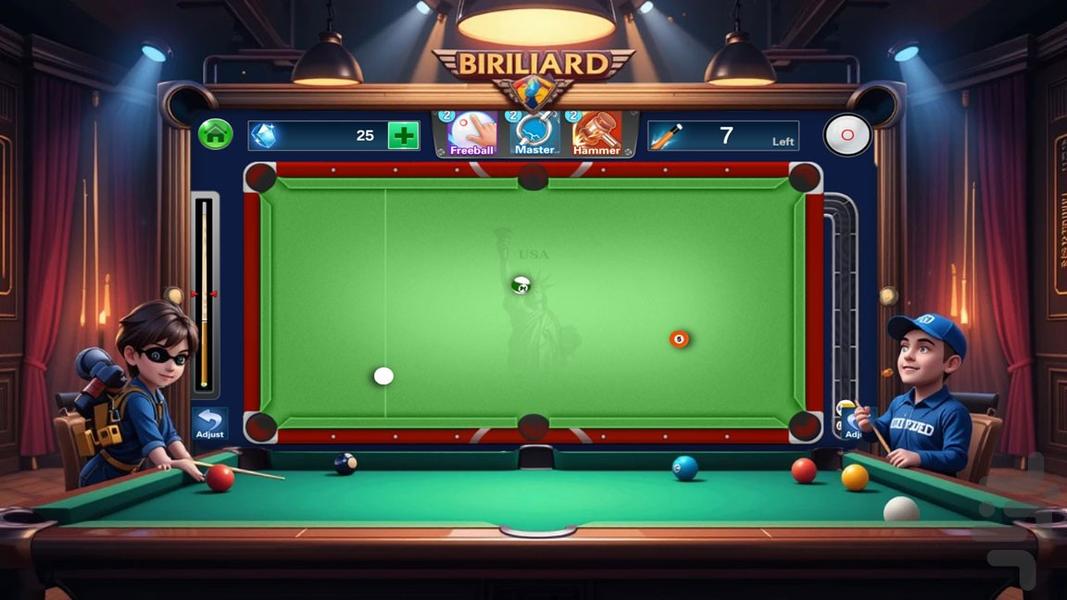 بازی بیلیارد - عکس بازی موبایلی اندروید