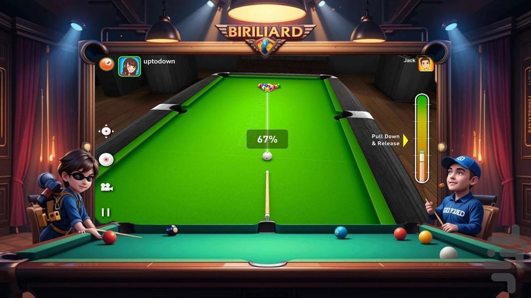 بازی بیلیارد - عکس بازی موبایلی اندروید