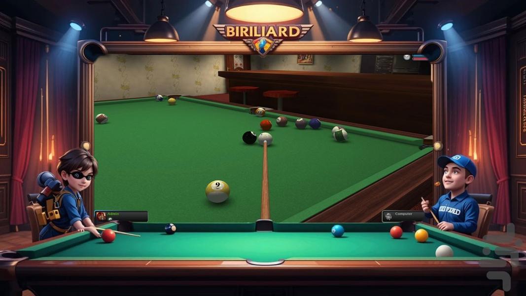 بازی بیلیارد - عکس بازی موبایلی اندروید