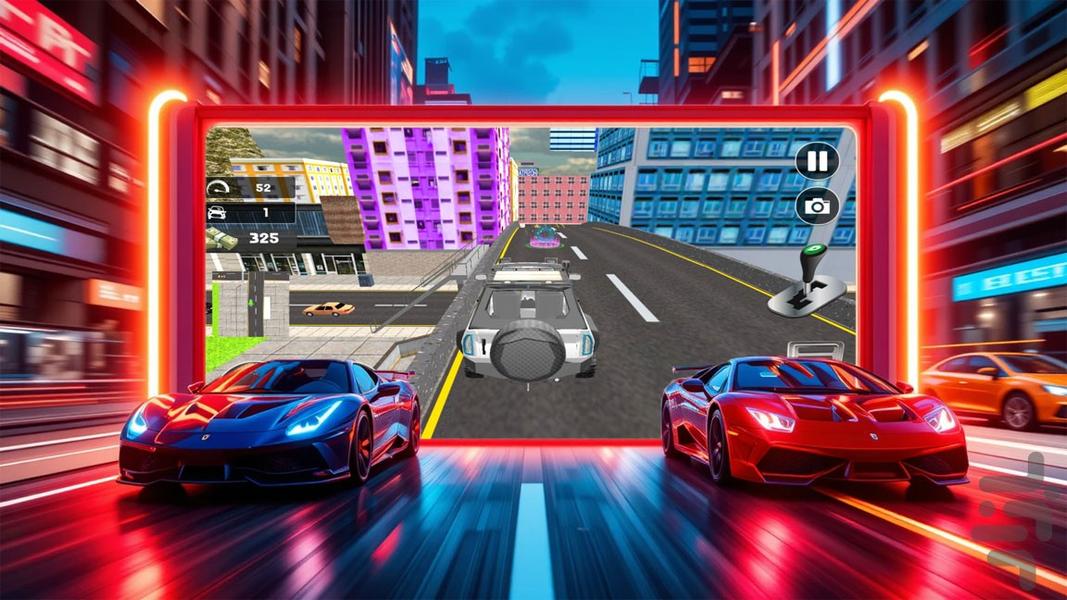 ماشین بازی در شهر - عکس بازی موبایلی اندروید