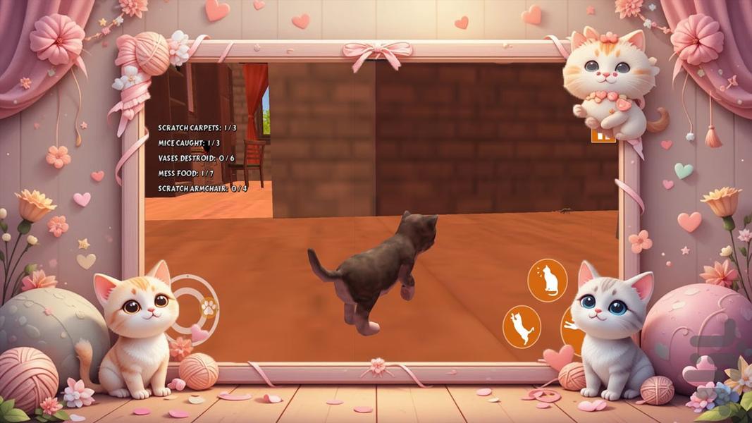 گربه بازی دخترانه - عکس بازی موبایلی اندروید