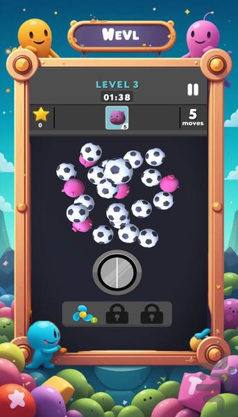 بازی فکری جورچین - Gameplay image of android game