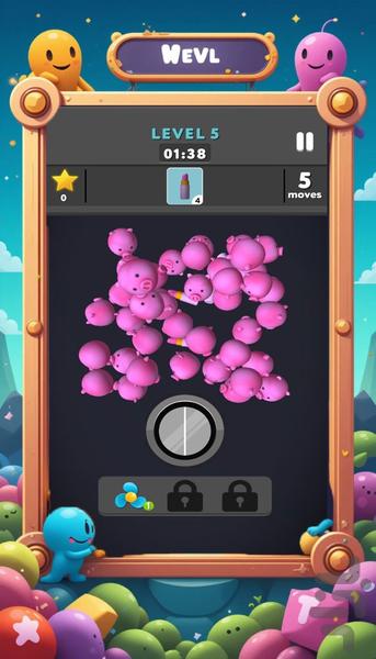 بازی فکری جورچین - Gameplay image of android game