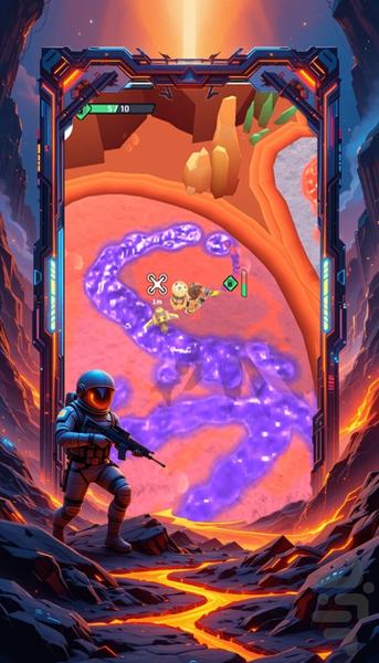 بازی فکری رنگی - Gameplay image of android game