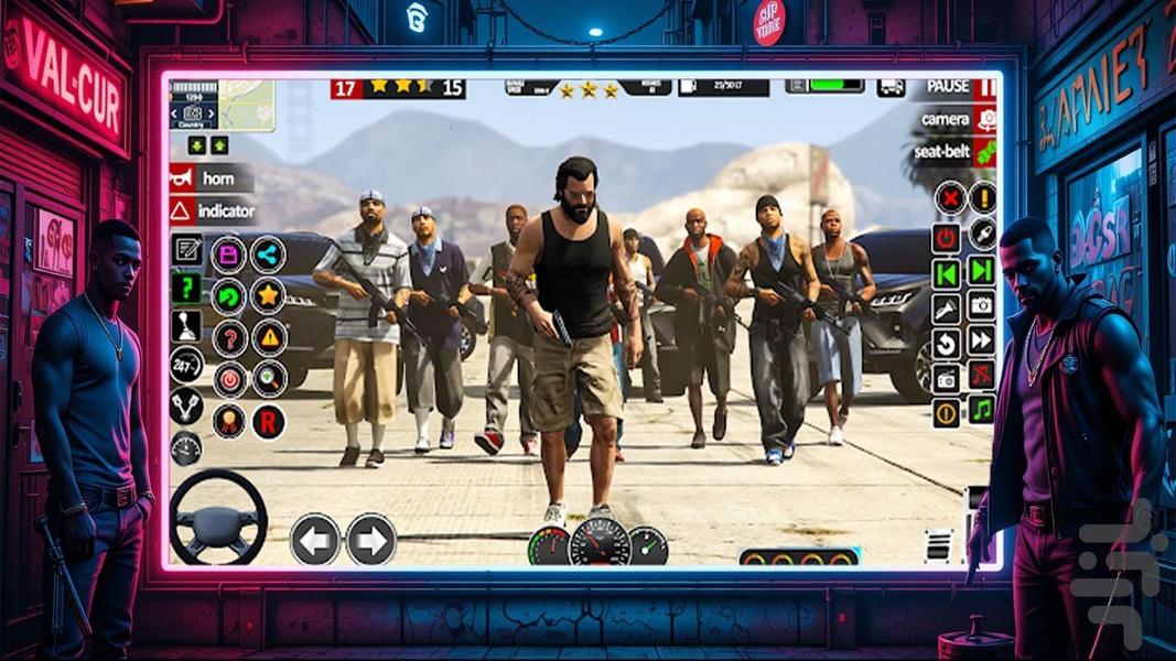 بازی جنایت در شهر - عکس بازی موبایلی اندروید