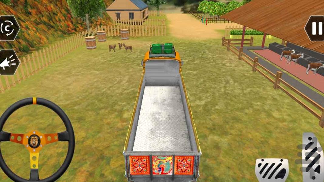 ماشین بازی حمل حیوانات - عکس بازی موبایلی اندروید