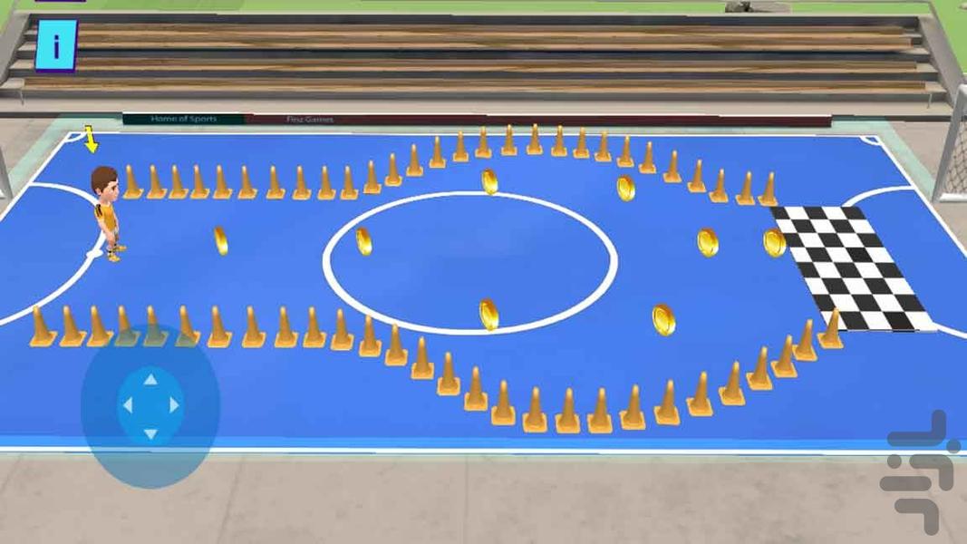 بازی فوتبال کوتوله ها | فوتسال - عکس بازی موبایلی اندروید