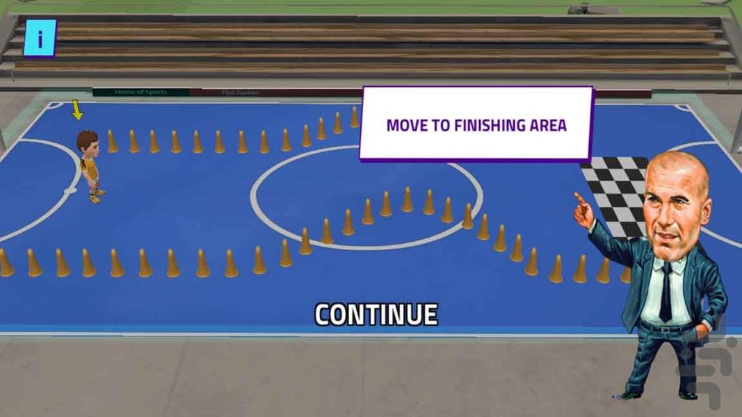 بازی فوتبال کوتوله ها | فوتسال - عکس بازی موبایلی اندروید