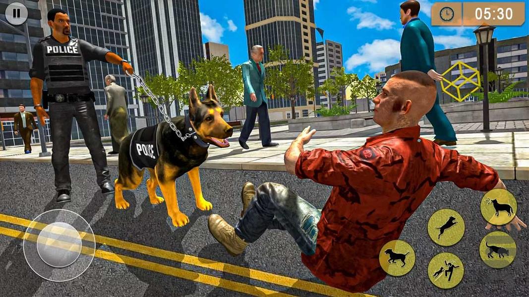 سگ عملیات نجات | پلیس بازی - Gameplay image of android game