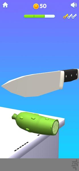 بازی برش صابون - Gameplay image of android game