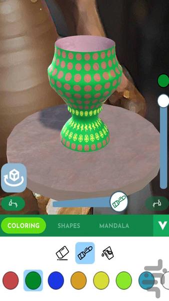 بازی سفالگری - Gameplay image of android game