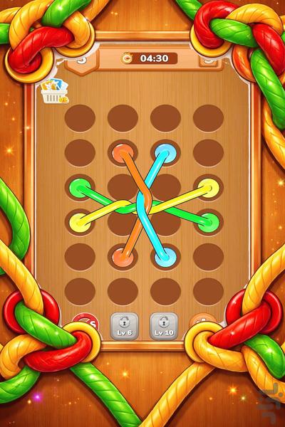 بازی گره - عکس بازی موبایلی اندروید