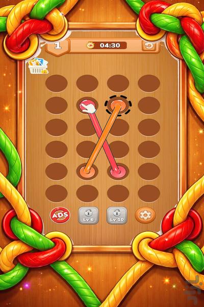 بازی گره - عکس بازی موبایلی اندروید