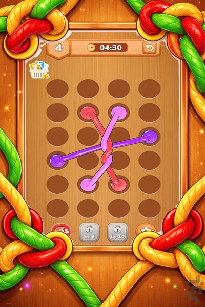 بازی گره - عکس بازی موبایلی اندروید