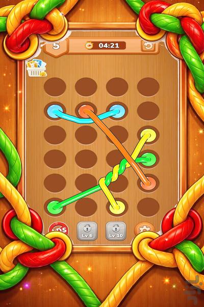 بازی گره - عکس بازی موبایلی اندروید