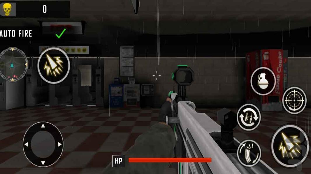 بازی هجوم زامبی ها | بازی تفنگی - عکس بازی موبایلی اندروید